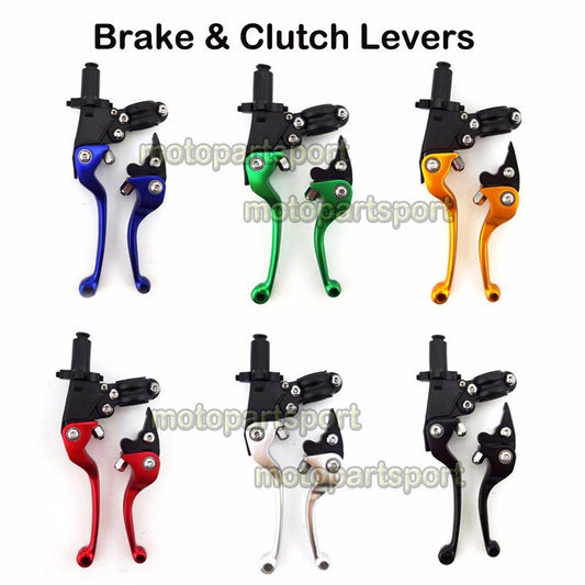 Brake Clutch Levers For 50cc 110 125 140 150 cc XR CRF SSR KLX TTR Pit Dirt Bike Q