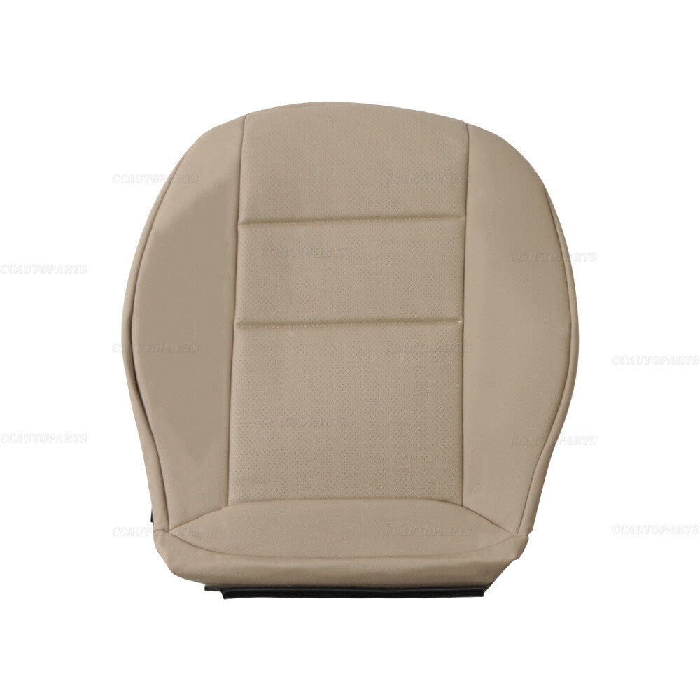 Driver Bottom Synthetic Leather for Seat Cover Beige For 2010-2014 C250 C300 C350 Q