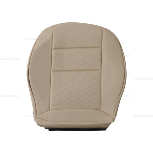 Driver Bottom Synthetic Leather for Seat Cover Beige For 2010-2014 C250 C300 C350 Q