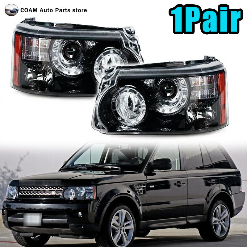A pair of headlight assemblies for the for Land Rover for Range Rover Sport L320 2010 - 2013
