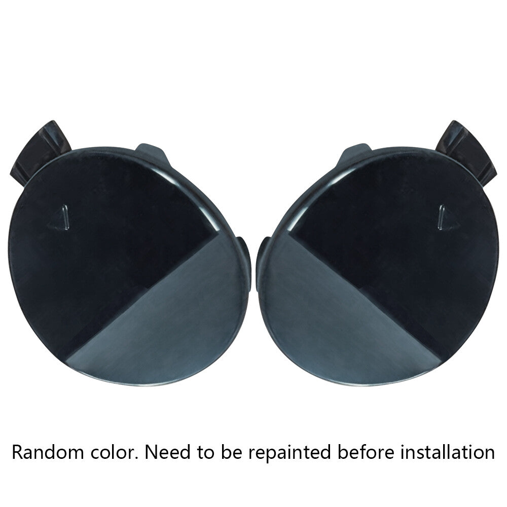 Fits for X5 E70 X6 E71 2x Front Left  Right Bumper Tow Hook Cover Unpainted Q