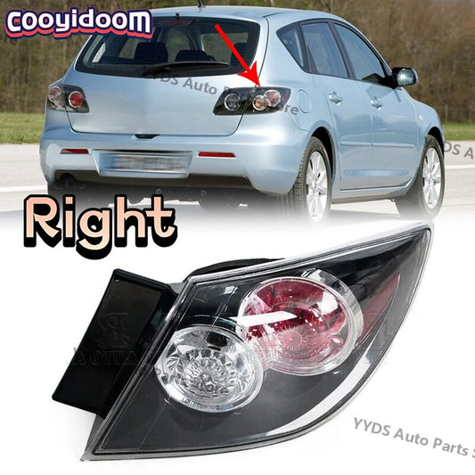 Right Rear Brake Lamp Outside Tail Light for Mazda 3 BK Hatchback 2004-2010