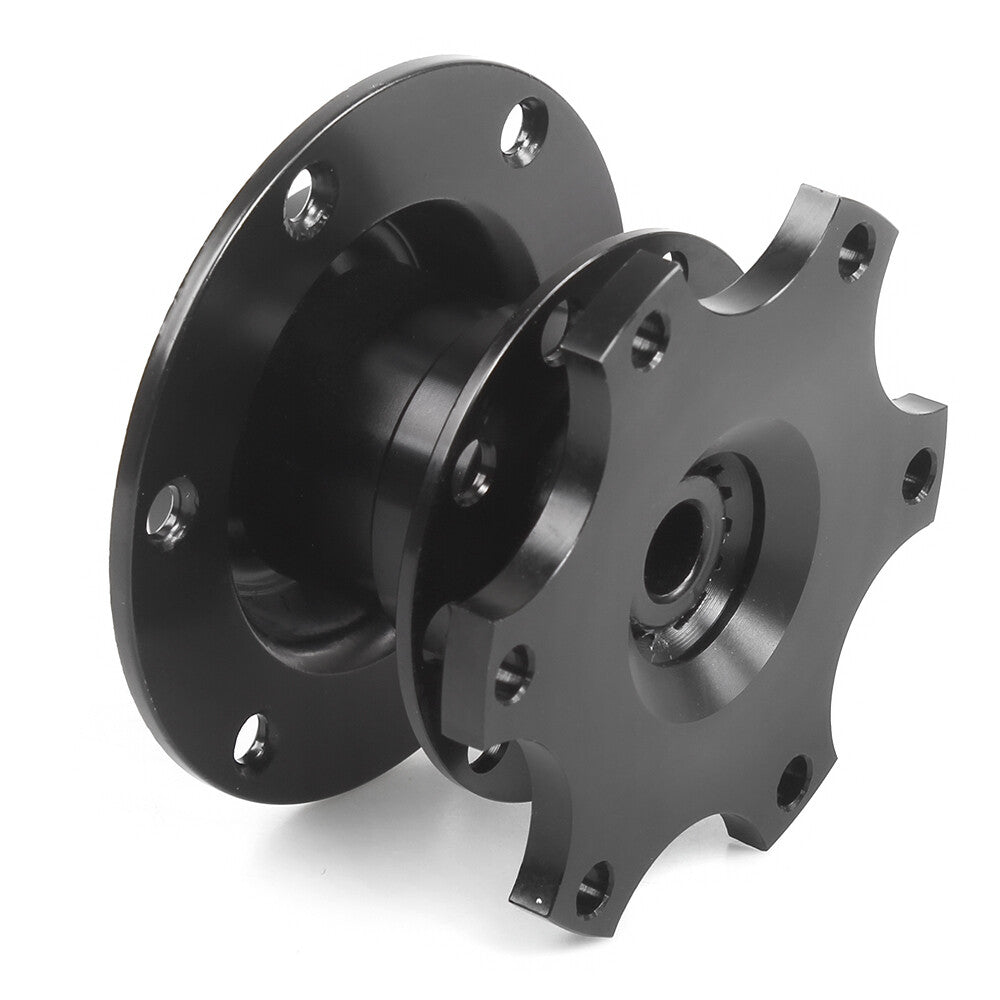 13.5 Deep Dish Drifting Sport Off Road STEERING WHEEL HORN QUICK RELEASE KIT