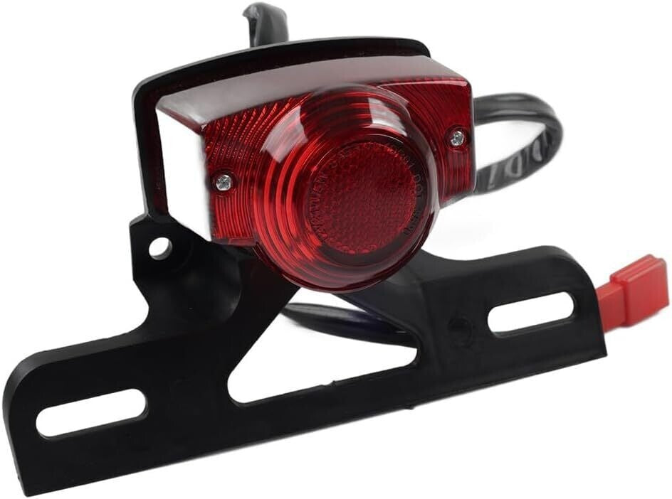 Motorcycle Plastic Red Rear Brake Lamp Tail Stop Light for Honda Monkey Z50