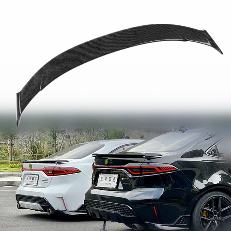 ABS Carbon For 2020-2023 for Corolla Rear Trunk Spoiler Boot Lip Wing Trim B n