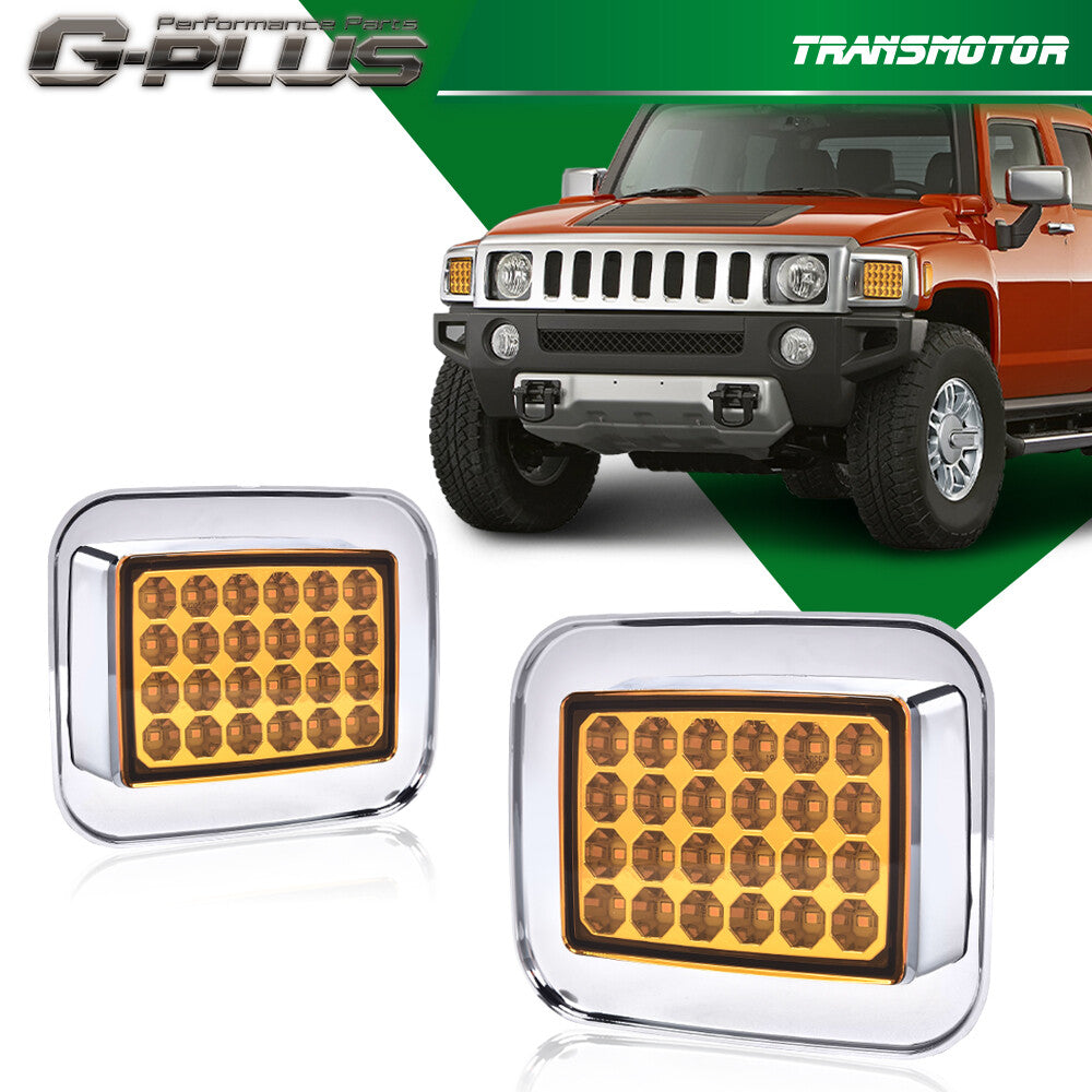 2003 - 2009 H2 LED Light Bar + No - v