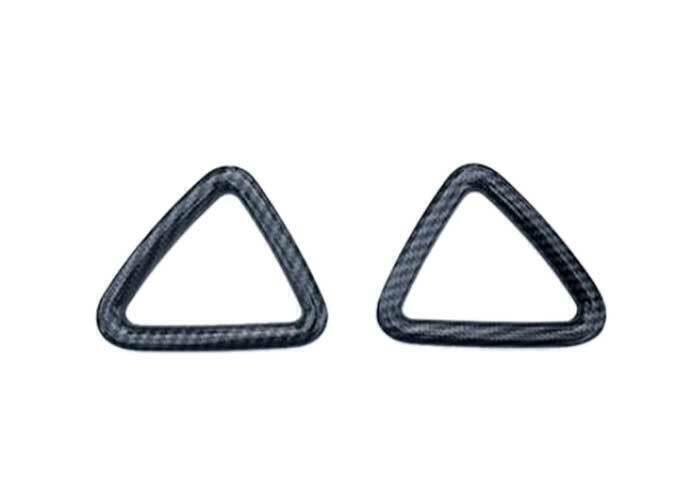 for Chevrolet Malibu 16-24 Carbon Fiber Dashboard Air Outlet Vent Frame Trim 2P