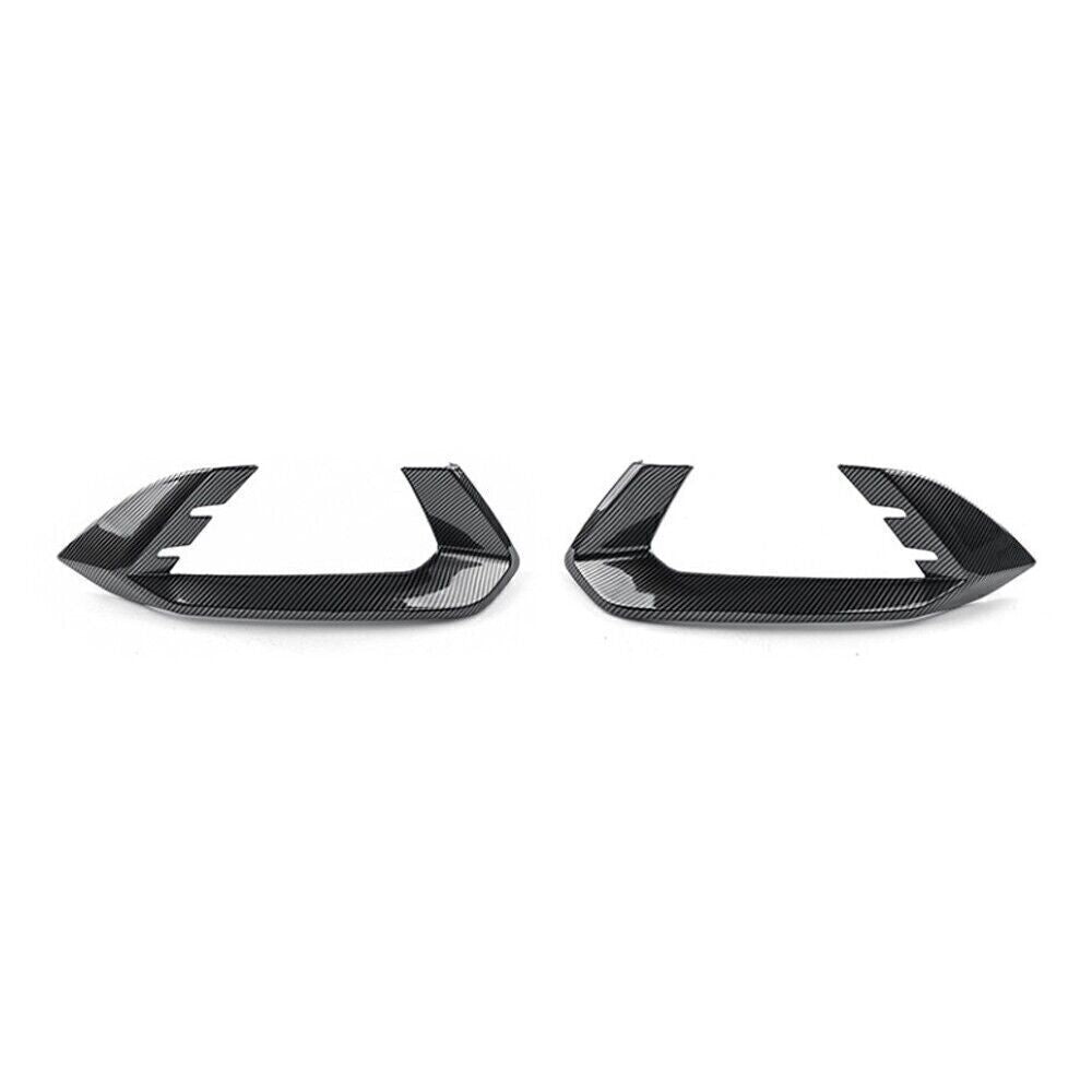 for Kia Sportage NQ5 23-24 Carbon Fiber Front Fog Light Eyelid Molding Strip 2P