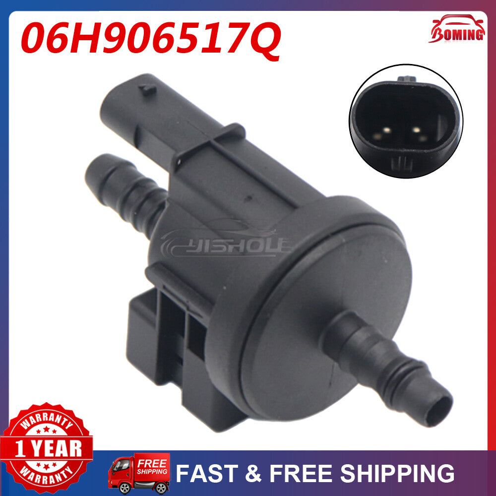 Vapor Canister Purge Valve for VW for Passat for Tiguan Beetle for Audi A3 Q2 06H906517Q New