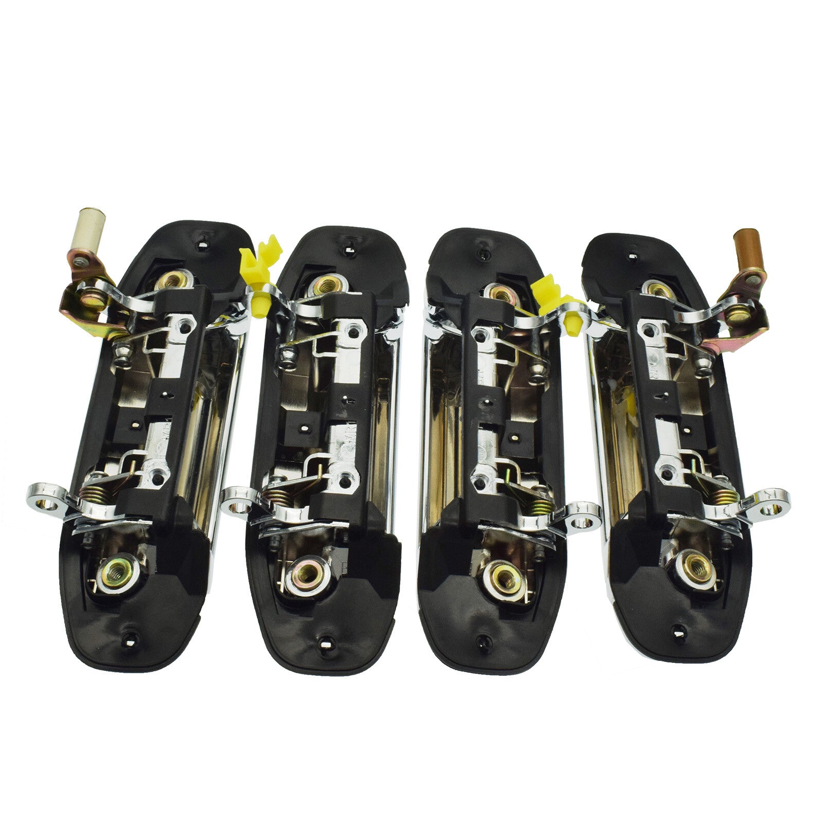 4-piece set of exterior door handles for CHRome FL RL RR for Pajero Montero- v