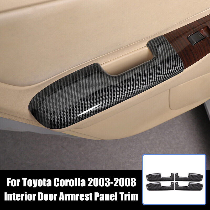 Carbon Fiber Center Gear Shifter Trim Frame Cover for Corvette C7 2014-2019- v