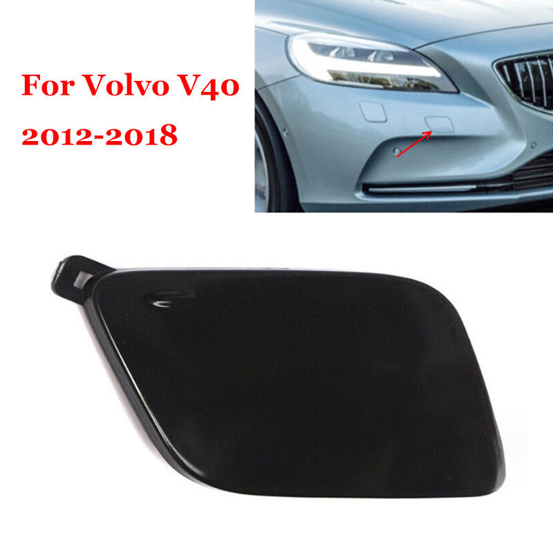 139814160 Black front bumper tow hook cover for Volvo V40 2012-2018 n