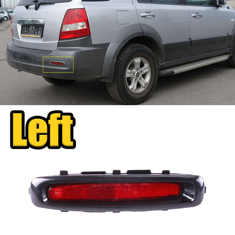 Left rear bumper tail light brake light for kia sorento 2004-2007