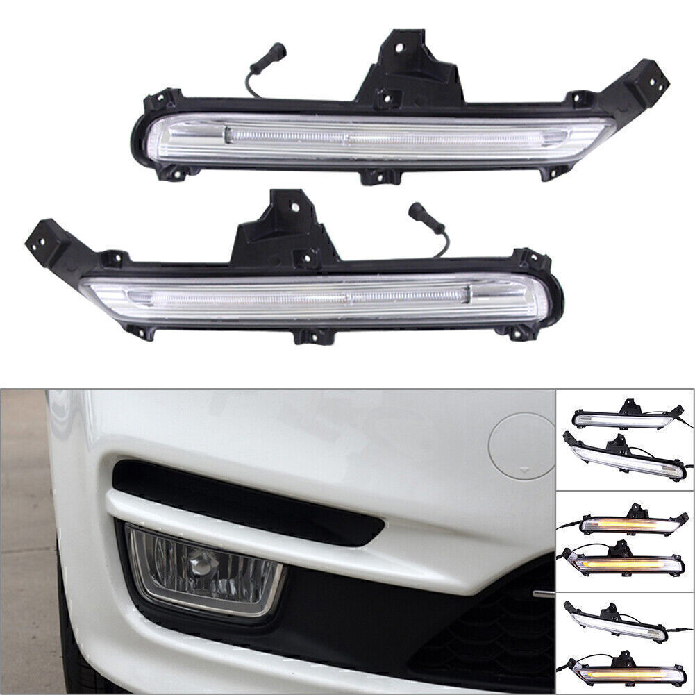 LED Daytime Running Lights DRL for KIA K2 2015-2016
