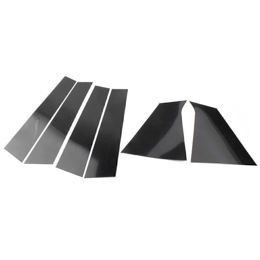 Door Trim Pillar Post Black Piano Cover L R for Chevrolet Malibu 2016 2017-2023