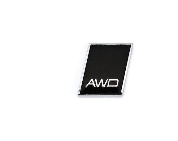 Suitable for Volvo boots, rear trunk badge stickers, decals, letter badges, AWD, black, brand new