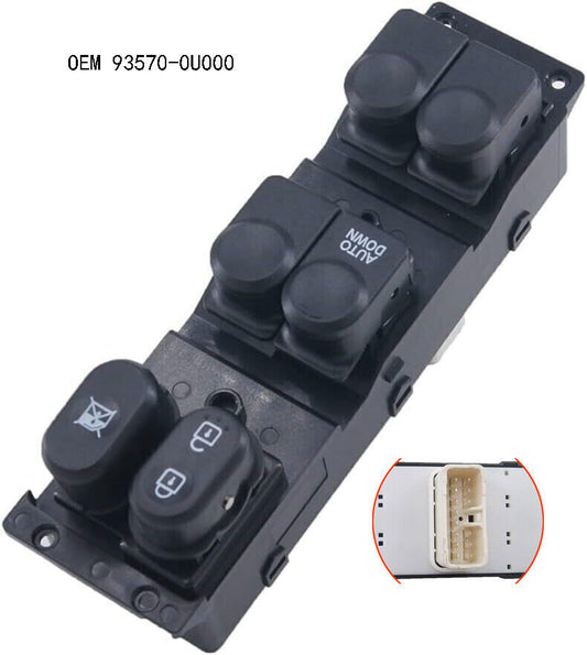 For 2010 2014 R Black N2V9 Electric Window Lifter Switch 93570 0U000 93670-1R410