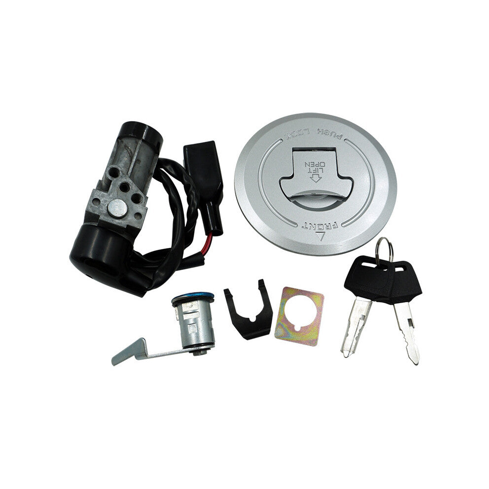 piece ignition switch lock, fuel filler cap, for seat lock with 2 buttons, suitable for 2015 GROM125 2AC Q