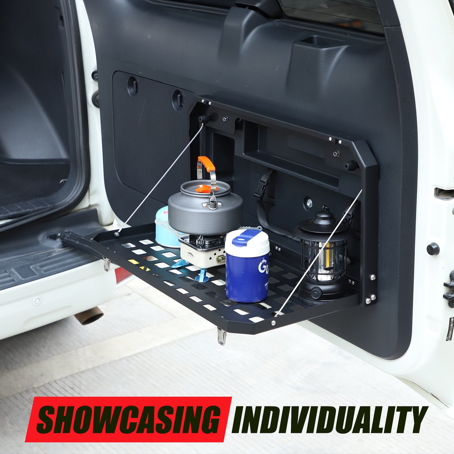 Tailgate table and storage rack suitable for Land Cruiser Prado FJ150 (2010-2022) n