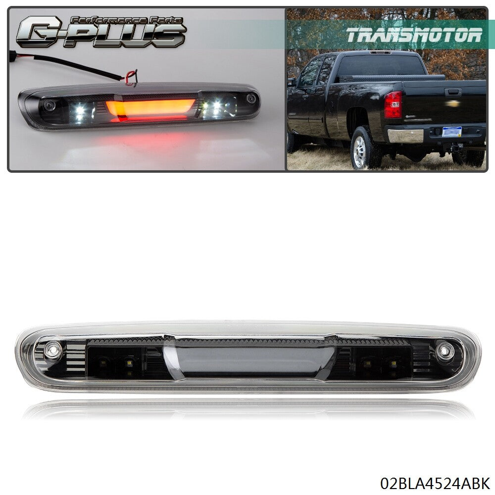 Fits 2007 - 2014 for Silverado for GMC for Sierra LED Third Brake Light Cargo Light - v
