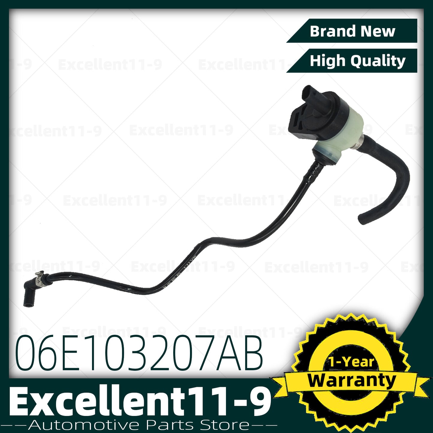 2.5L PCV vent hose suitable for Audi for A8 2014-2017 CVBA #06E103207AG #06E103207AB- n