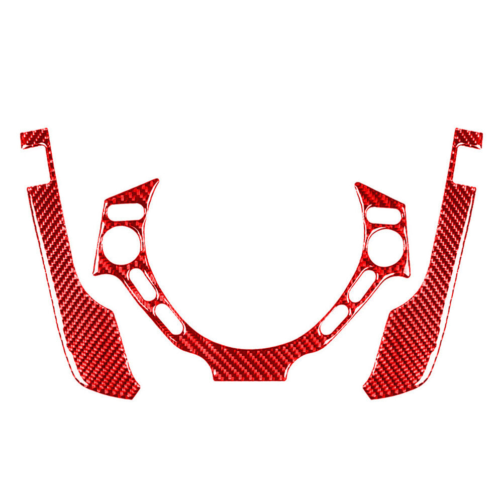 Speedometer Steering Wheel Button Cover Trim for Nissan GTR R35 2008-2016 Red