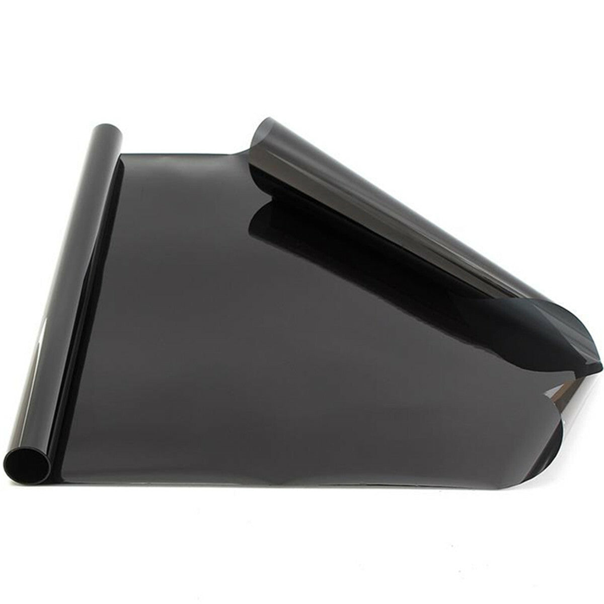 Black Car Window Tint Film Sticker Sunshade Solar Protection UV Block For Summer