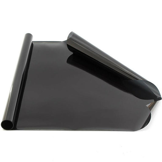 Black Car Window Tint Film Sticker Sunshade Solar Protection UV Block For Summer