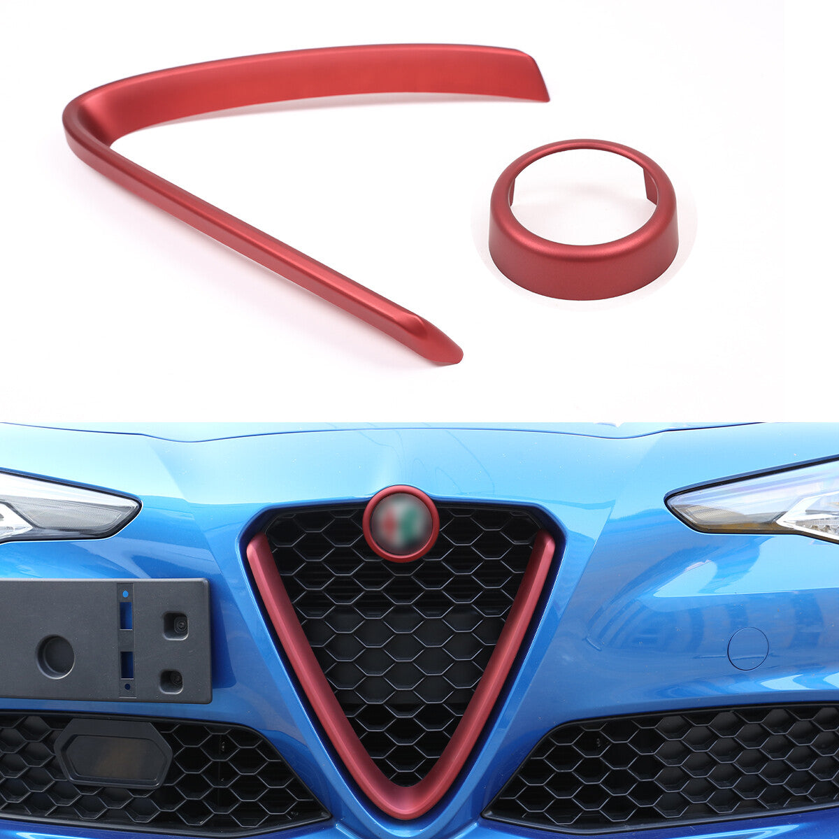 Genuine carbon fiber rear for seat speaker cover trim for Corvette C8 2020 - 2023
