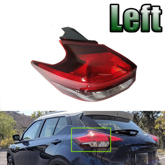 Left For 2018-2020 Kicks Rear Brake Light Lamp Outer Tail Light v