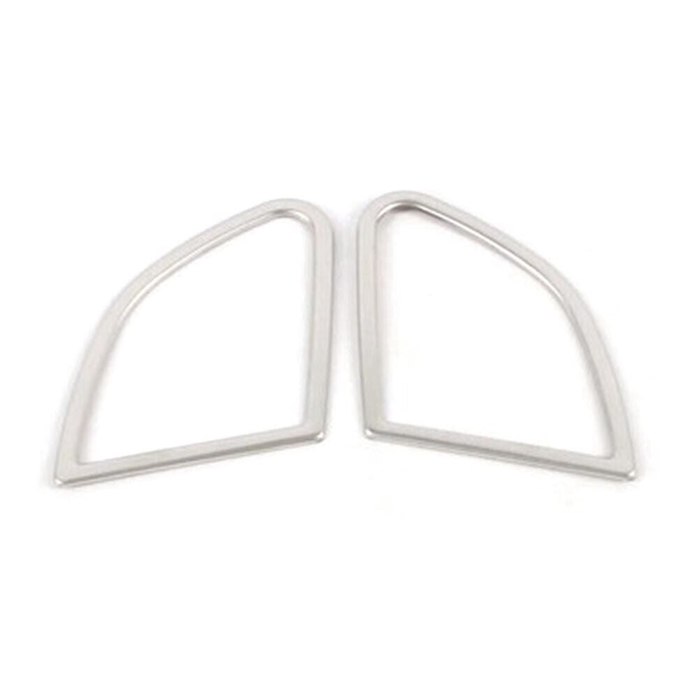 Interior Door Audio Speaker Trim Cover Stainless Steel for Volvo XC60 2009 -2017
