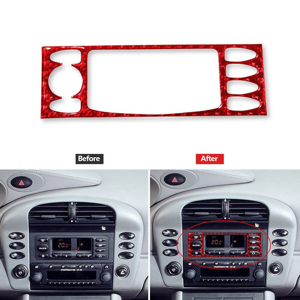 Carbon Fiber Window Lift Switch Cover Trim For Camaro 2016-2018 Type B v
