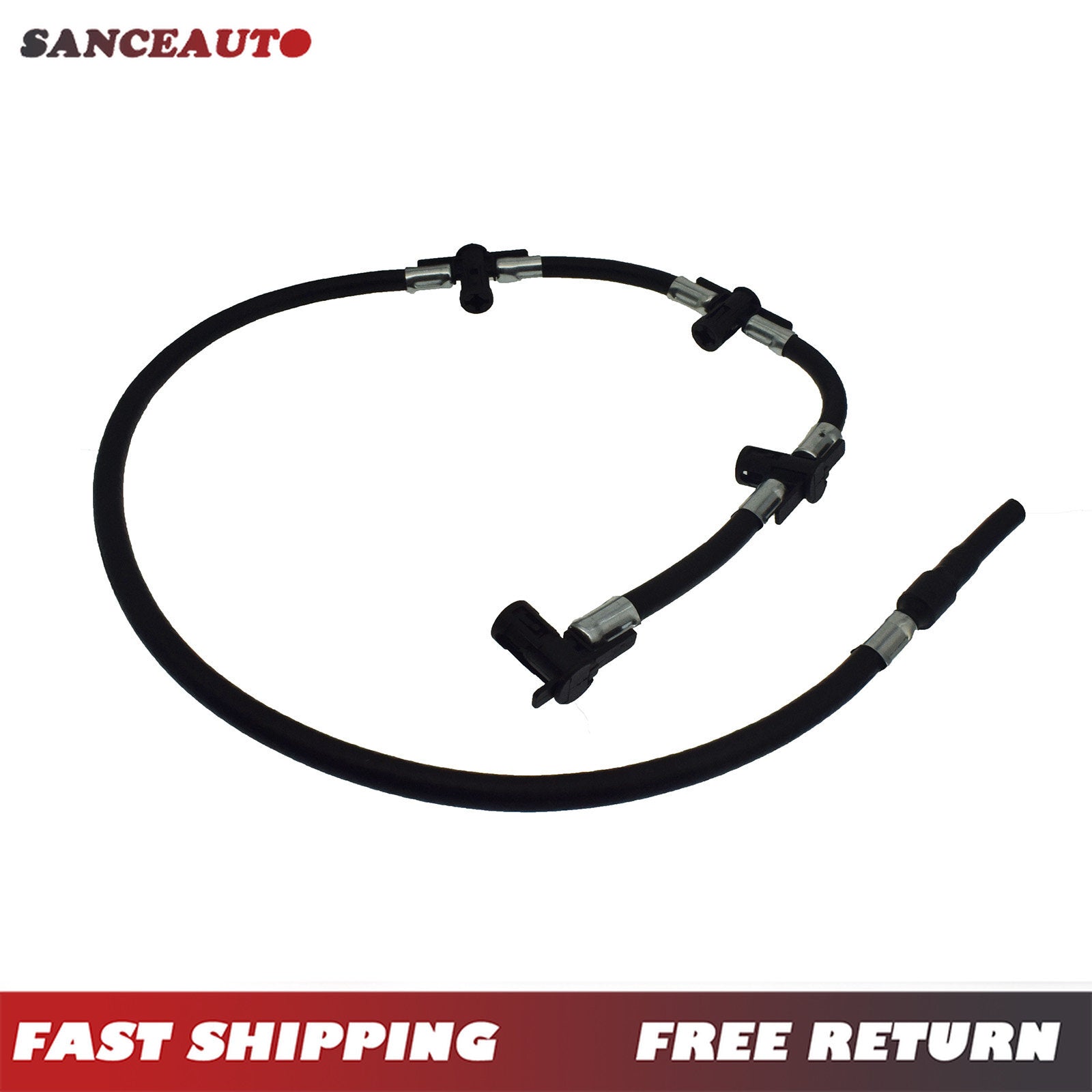 Injector fuel line overflow hose for Mercedes Sprinter 4 Cyl diesel OM611 OM646- n