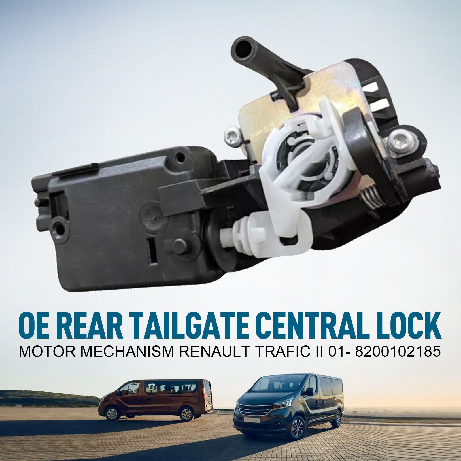 Rear Liftgate Door Lock Actuator Motor Mechanism 8200102185For for Renault Trafic II