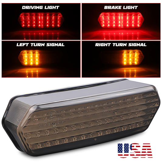 Motorcycle LED Integrated Tail Brake Turn Signal Light for Honda MSX/Grom 125