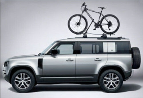 Top Roof Rack Black Alloy for Land Rover for Defender 2020-2023 Luggage Cross Bar