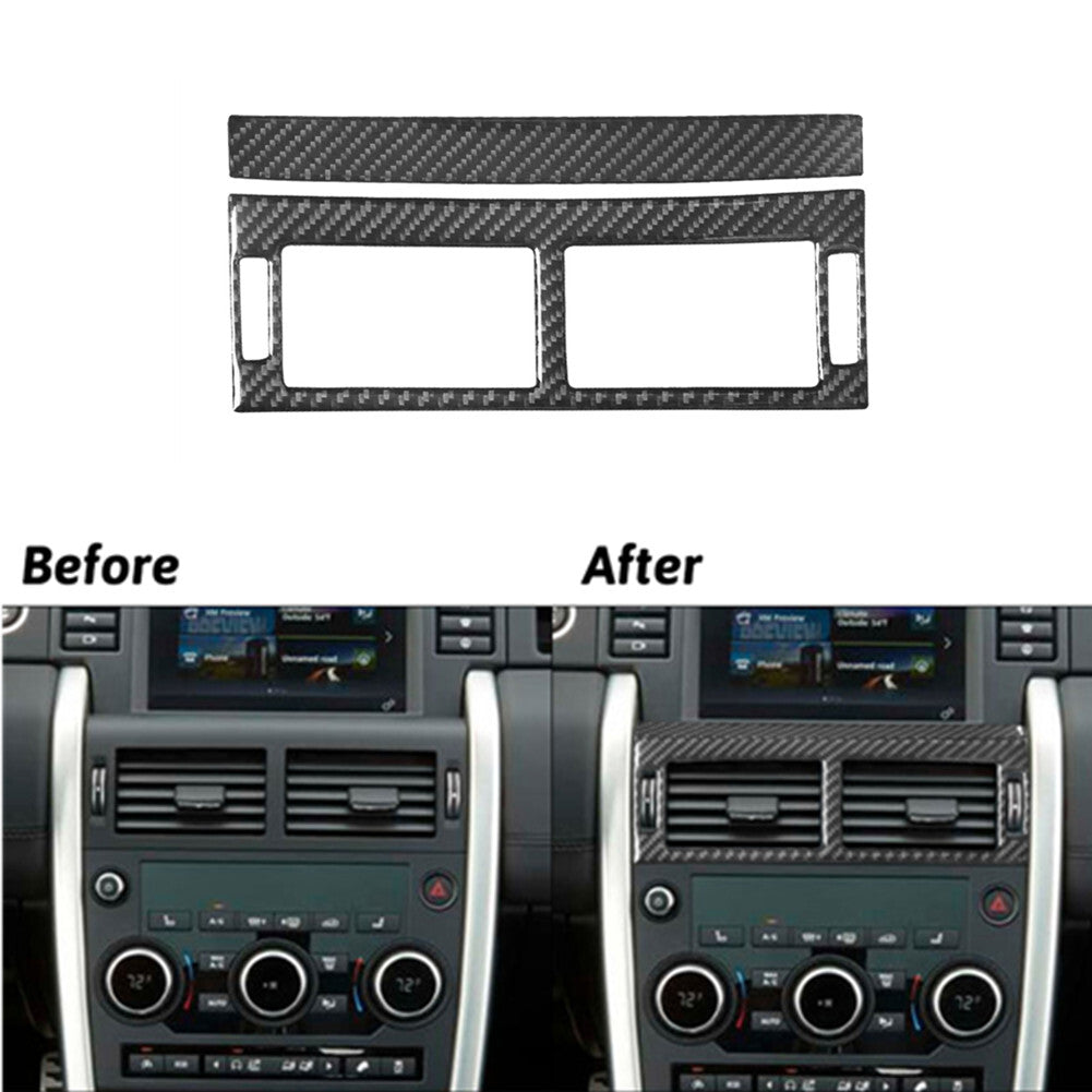 8Pcs Red Carbon Fiber Door Panel Cover Trim for Jetta Sedan 2011-2014 v