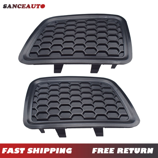 for Jeep Grand Cherokee 2014-2017 Pair Front Lower Grille Tow Insert Bezel Set n