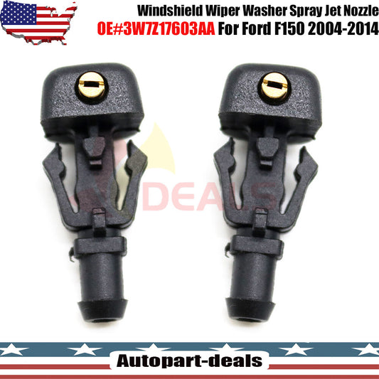 2pcs Windshield Washer Nozzle  for ford  Crown Victoria F150 E150 3W7Z-17603-AA Q