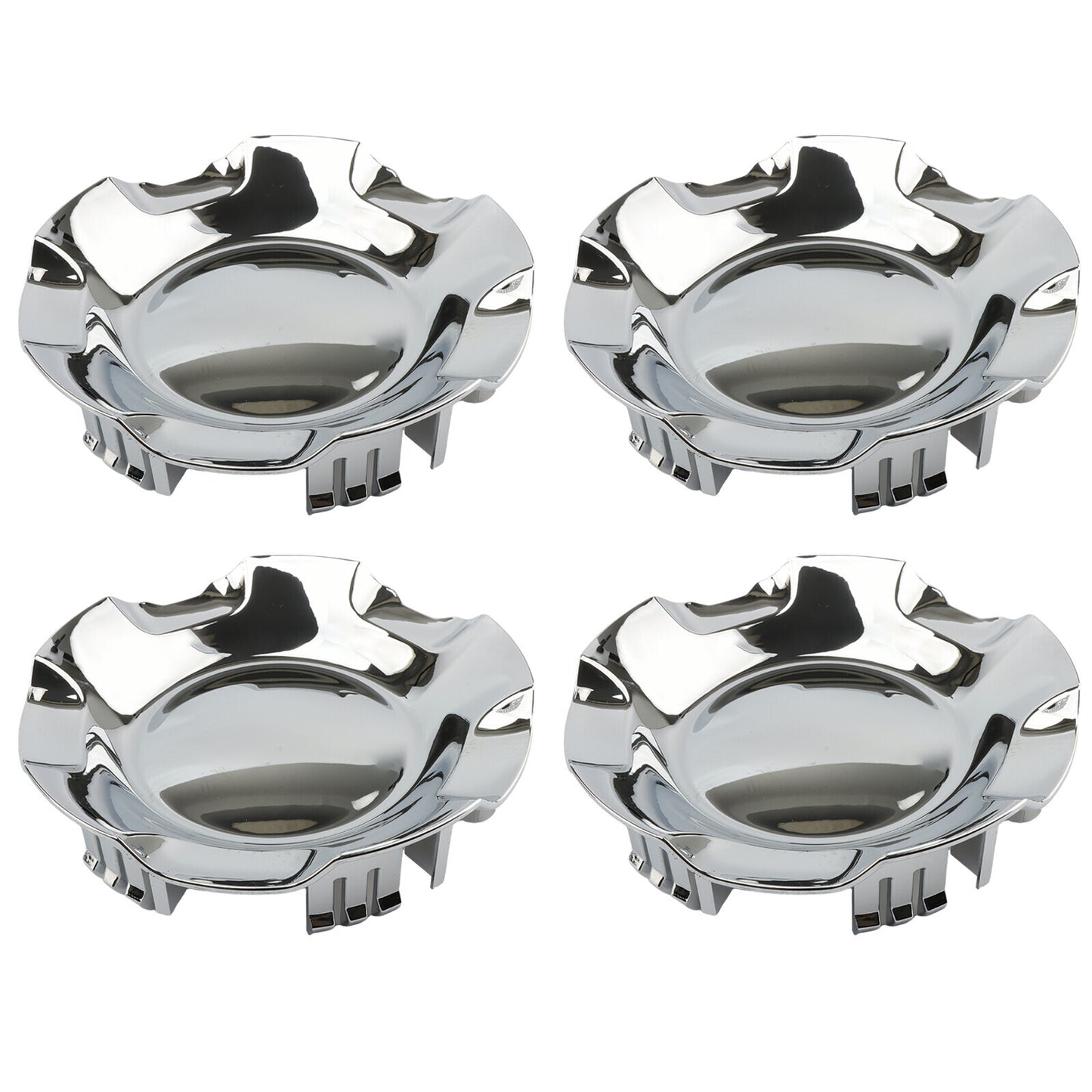 4pc For 2007 2013 Silverado Tahoe Avalanche Suburban Silver Wheel hub Center Cap