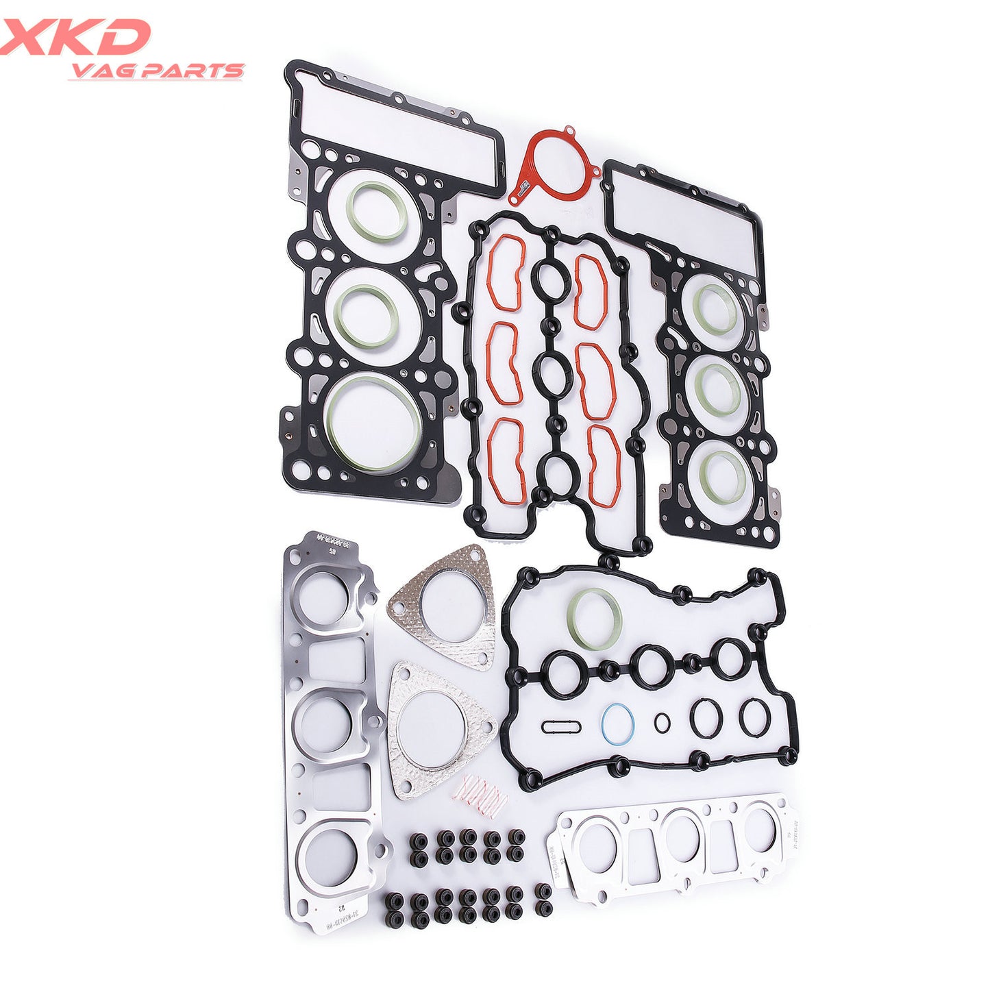 Engine Gaskets Rebuild Kit Fit for AUDI for A6 2.8L CCEA CCDA 06E 103 483 P Q