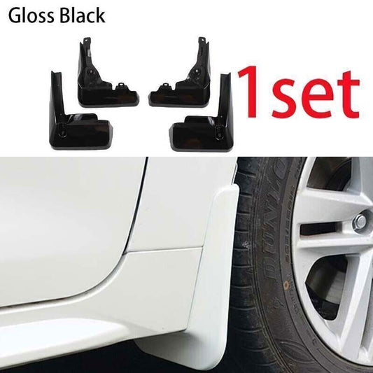 4X ABS Mud Flaps Splash Guards Fender Gloss Black 22-24 for Toyota for Corolla Cross