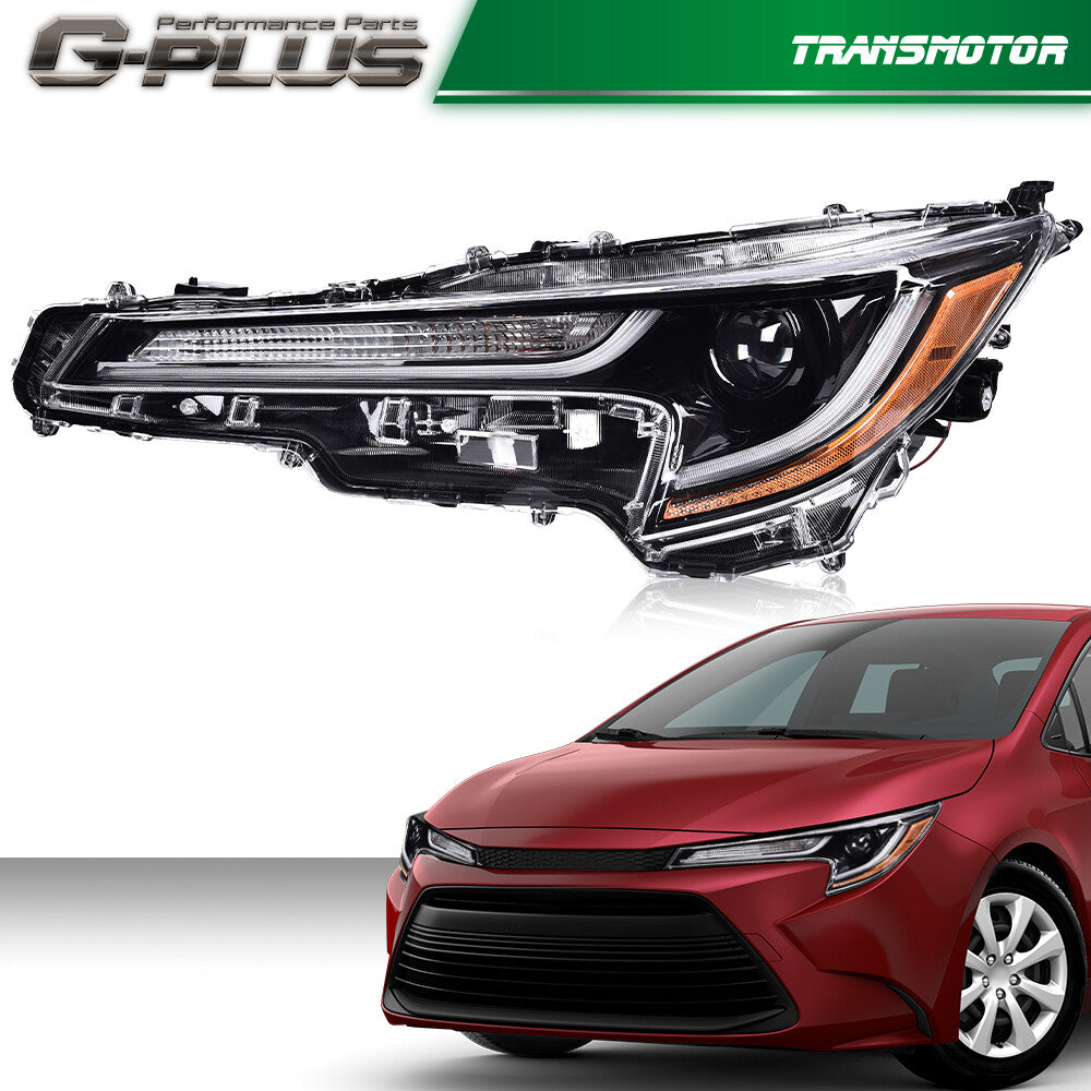 Applicable to 2020-2022 for Toyota for Corolla L LE headlights (LED, driver's side)