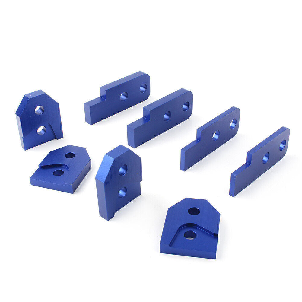 2 Full Lift Kit ATV Blue Set Fit 2004-2015 SE Sport for Yamaha Rhino 450 660 700
