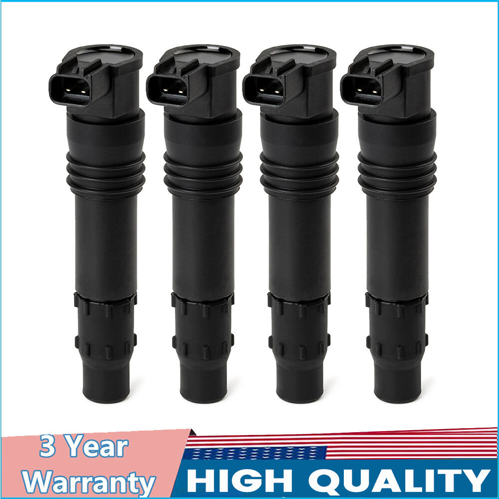 4-Piece 129700 - 4400 Ignition Coil Pack for Suzuki Hayabusa GSX1300R 99-09 11-12