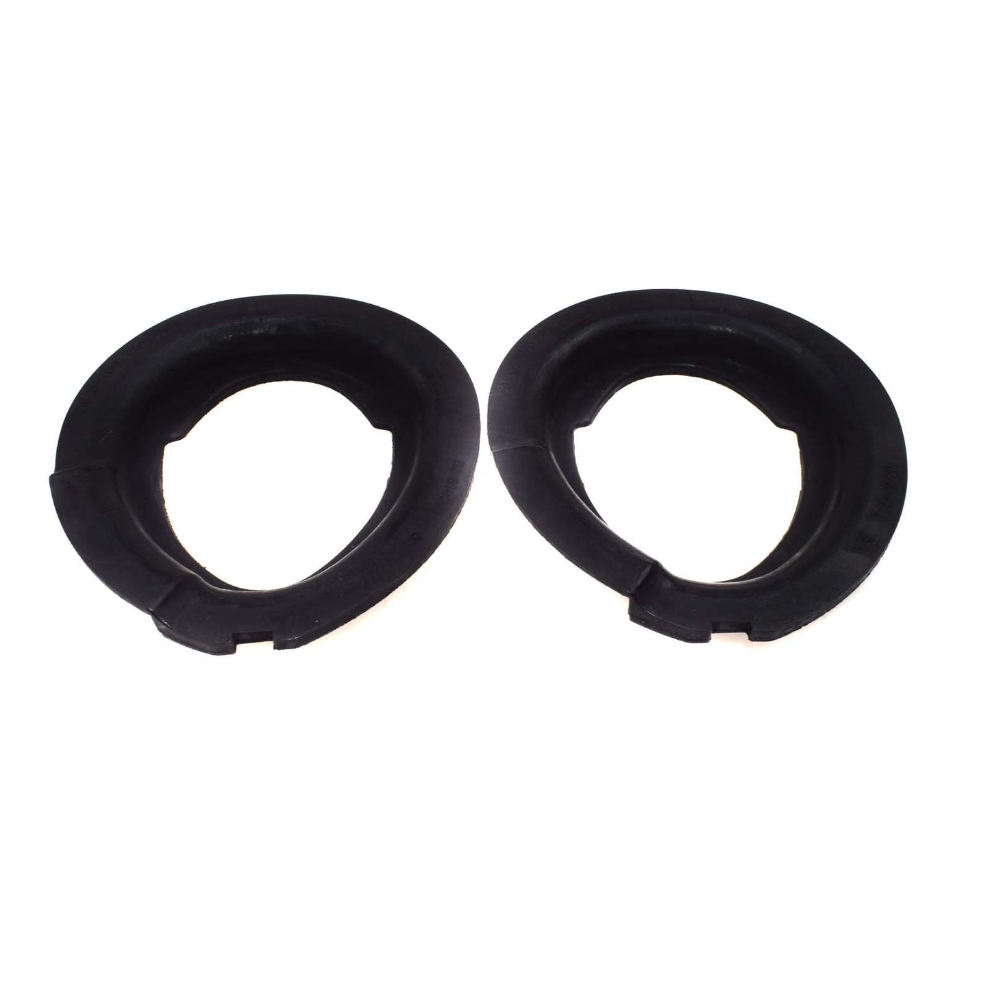 2-pack for E39 E46 spring pads, front lower suspension spring insulators 31331096664- n