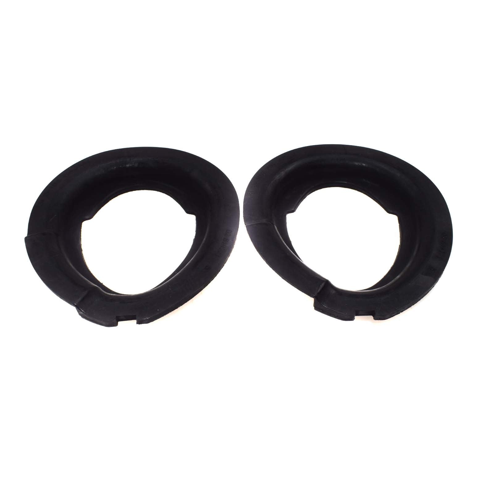 2-pack for E39 E46 spring pads, front lower suspension spring insulators 31331096664- n