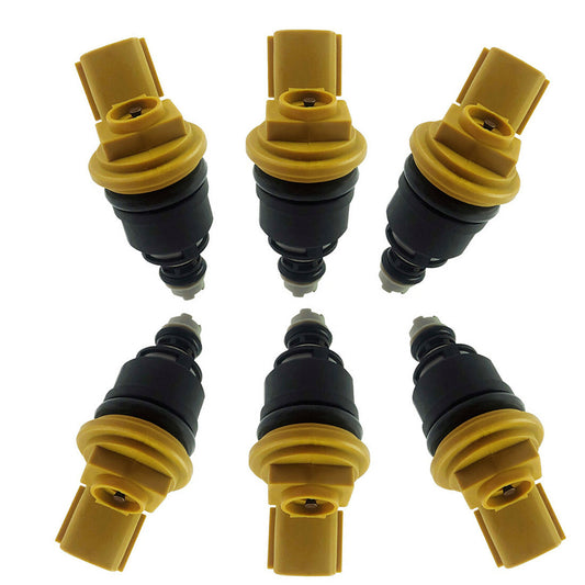 6PC 550cc Fuel Injector 16600-RR543 For Skyline R33 Silvia S14 Fairlady v