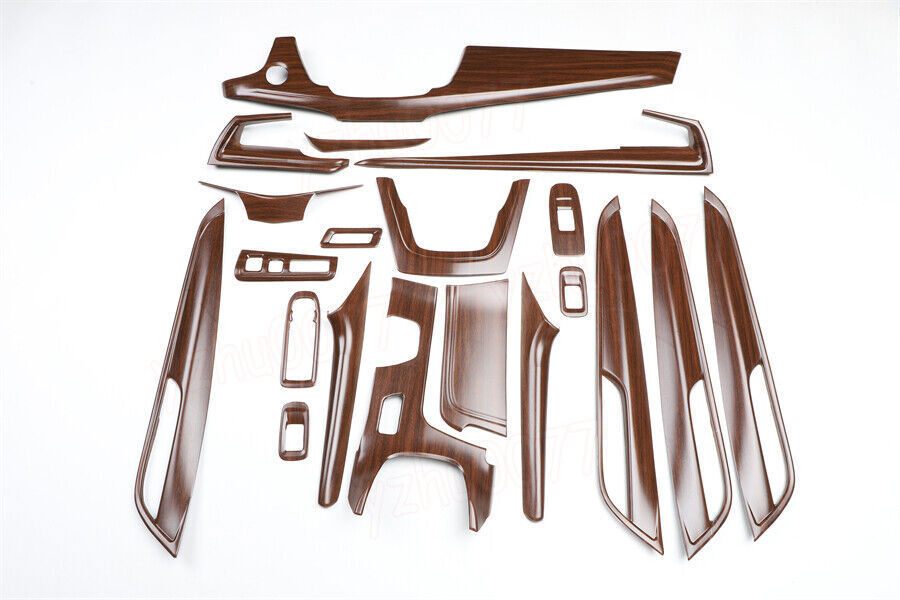 Wood Grain Look Interior Decor Cover for Cadillac XT5 2021-2024 Trim 20PCS B n
