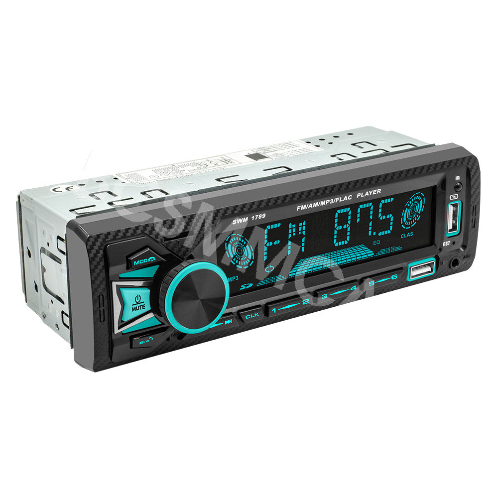 Car Radio Stereo Bluetooth Audio Music MP3 Player FM AUX USB With APP Control